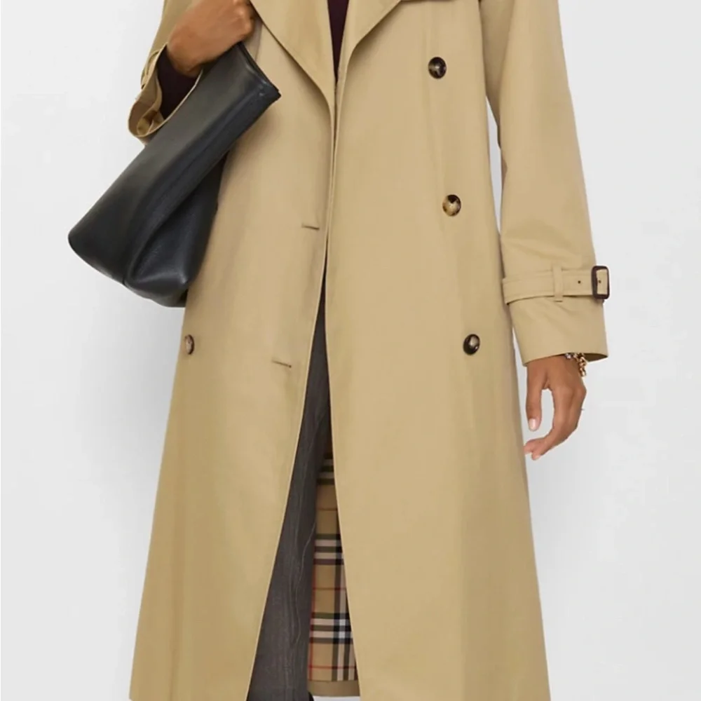 Buberry Long Castleford Trench Coat - Picture 2 of 3